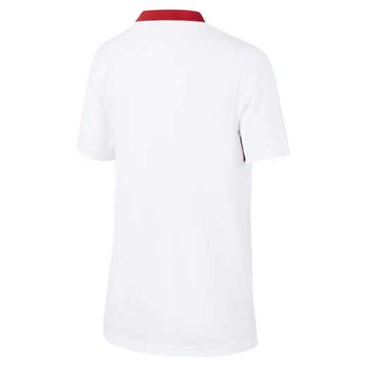 Koszulka piłkarska z krótkim rękawem dla dużych dzieci Turcja Home - Biel Nike L Nike poland