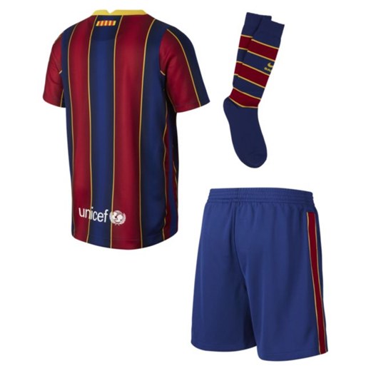 Strój piłkarski dla małych dzieci FC Barcelona 2020/21 (wersja domowa) - Nike XS Nike poland