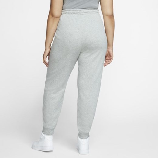 Damskie spodnie z dzianiny Nike Sportswear Essential (duże rozmiary) - Szary Nike 1X Nike poland