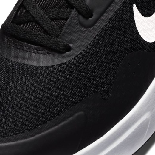 Buty sportowe męskie Nike na wiosnę czarne sznurowane 