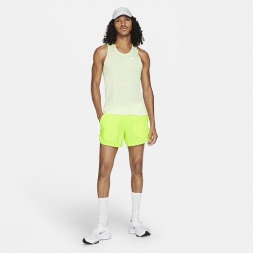 Męskie spodenki z szortami do biegania 13 cm Nike Flex Stride - Żółć Nike 3XL Nike poland