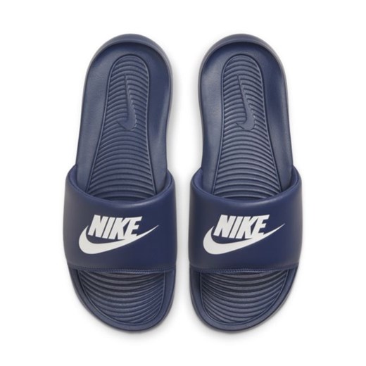 Klapki męskie Nike Victori One - Niebieski Nike 38.5 Nike poland