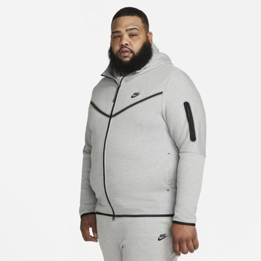 Męska bluza z kapturem i zamkiem na całej długości Nike Sportswear Tech Fleece - Nike XL Nike poland