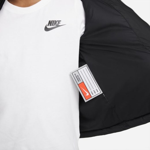 Kurtka z syntetycznym wypełnieniem dla dużych dzieci Nike Sportswear - Czerń Nike M Nike poland