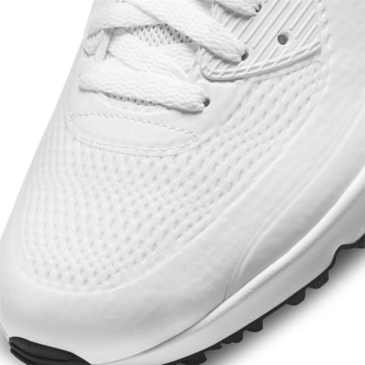 Białe buty sportowe męskie Nike sznurowane 