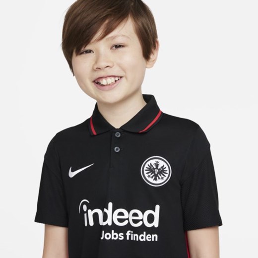 Koszulka piłkarska dla dużych dzieci Eintracht Frankfurt Stadium 2021/22 (wersja Nike S wyprzedaż Nike poland
