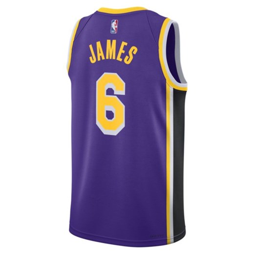 Koszulka Los Angeles Lakers Statement Edition 2020 Jordan NBA Swingman - Fiolet Jordan XL okazyjna cena Nike poland