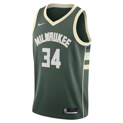 Koszulka Nike NBA Swingman Giannis Antetokounmpo Bucks Icon Edition 2020 - Nike M Nike poland