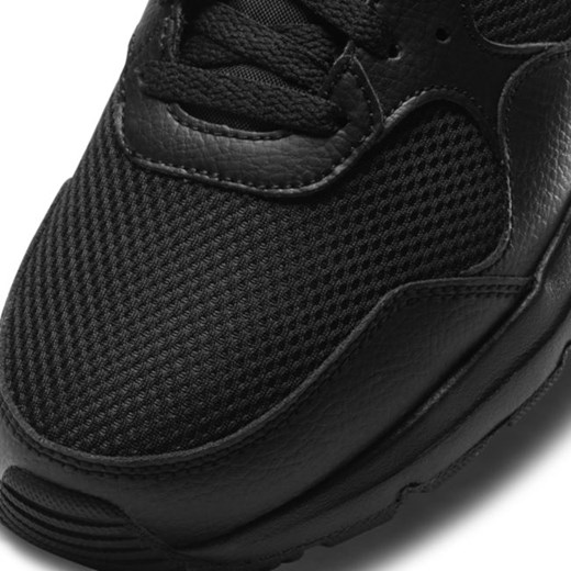 Czarne buty sportowe męskie Nike sznurowane 