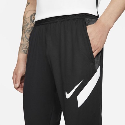 Męskie spodnie piłkarskie Nike Dri-FIT Strike - Czerń Nike M okazyjna cena Nike poland