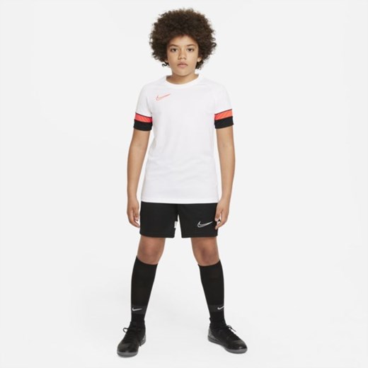 T-shirt chłopięce Nike biały z krótkim rękawem