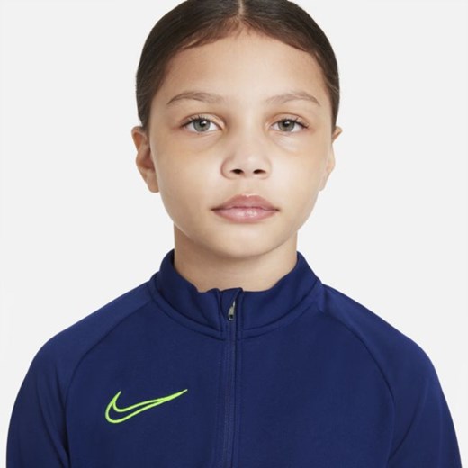 Treningowa koszulka piłkarska dla dużych dzieci Nike Dri-FIT Academy - Niebieski Nike L Nike poland okazyjna cena