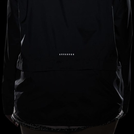 Damska kurtka do biegania z kapturem Nike Essential (duże rozmiary) - Czerń Nike 3X Nike poland