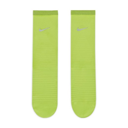 Klasyczne skarpety do biegania Nike Spark Lightweight - Żółć Nike 46-48 Nike poland