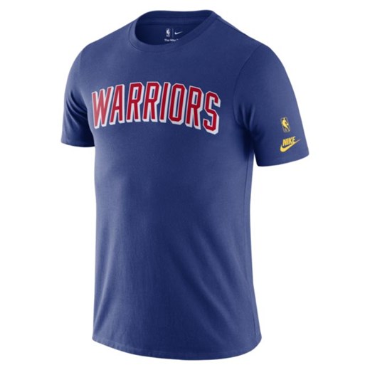 Męski T-shirt z logo Golden State Warriors Essential Year Zero Nike NBA - Nike XS Nike poland