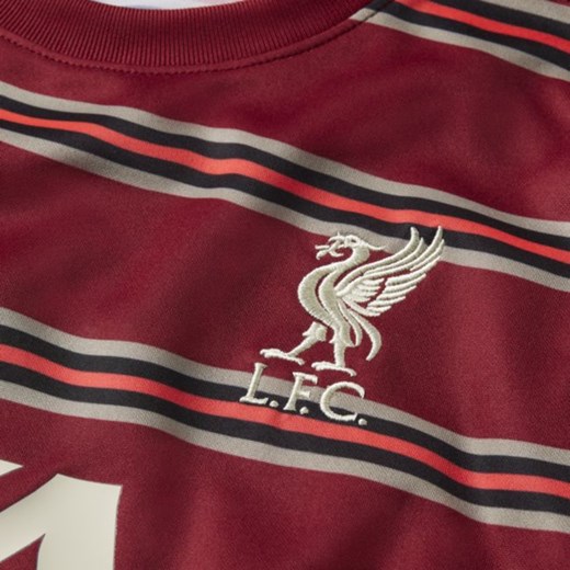 Męska przedmeczowa koszulka piłkarska z krótkim rękawem Liverpool FC - Czerwony Nike XS Nike poland