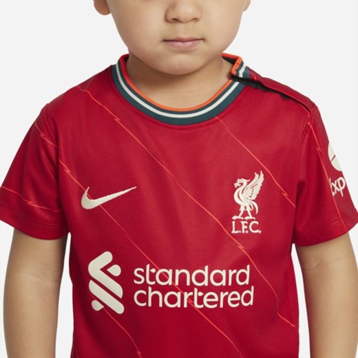 Strój piłkarski dla niemowląt/maluchów Liverpool FC 2021/22 (wersja domowa) - Nike 12-18 okazyjna cena Nike poland
