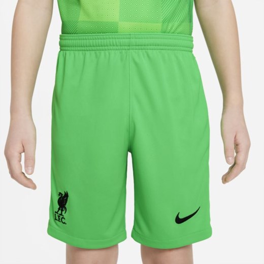 Spodenki piłkarskie dla dużych dzieci Liverpool FC 2021/22 Stadium Goalkeeper - Nike L Nike poland