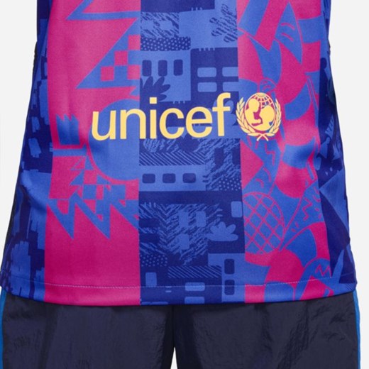 Męska koszulka piłkarska FC Barcelona 2021/22 Stadium Nike Dri-FIT (wersja Nike M Nike poland