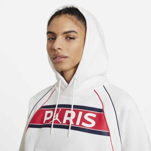 Damska dzianinowa bluza z kapturem Paris Saint-Germain - Biel Nike S Nike poland