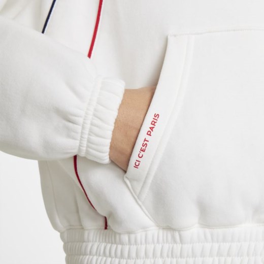 Damska dzianinowa bluza z kapturem Paris Saint-Germain - Biel Nike XL Nike poland