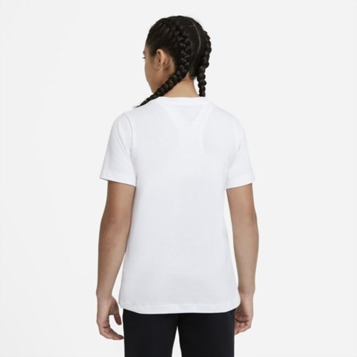 T-shirt dla dużych dzieci Swoosh Nike Sportswear - Biel Nike XL Nike poland