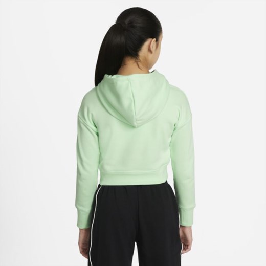 Bluza z kapturem o krótszym kroju dla dużych dzieci (dziewcząt) Nike Sportswear Nike L Nike poland