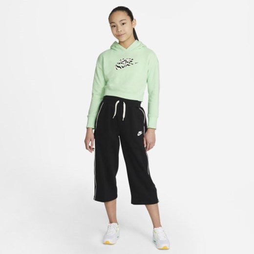 Bluza z kapturem o krótszym kroju dla dużych dzieci (dziewcząt) Nike Sportswear Nike XL Nike poland