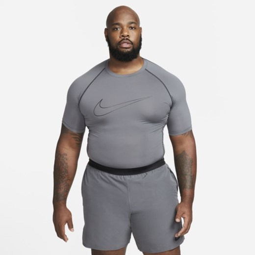 Męska koszulka z krótkim rękawem o przylegającym kroju Nike Pro Nike Pro Dri-FIT Nike 3XL Tall Nike poland