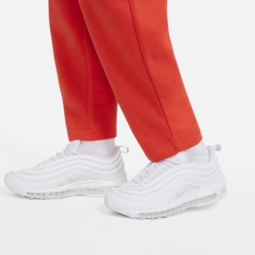 Damskie spodnie curve Nike Sportswear Collection Essentials - Czerwony Nike XL Nike poland