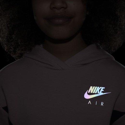 Sukienka z dzianiny dla dużych dzieci (dziewcząt) Nike Air - Różowy Nike L Nike poland