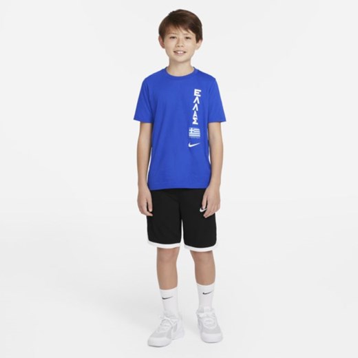 T-shirt chłopięce Nike niebieski 