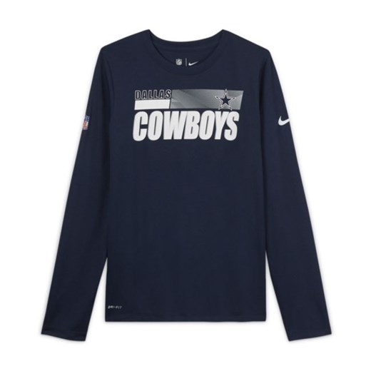 T-shirt dla dużych dzieci (chłopców) Nike Legend Sideline (NFL Dallas Cowboys) - Nike MEDIUM Nike poland