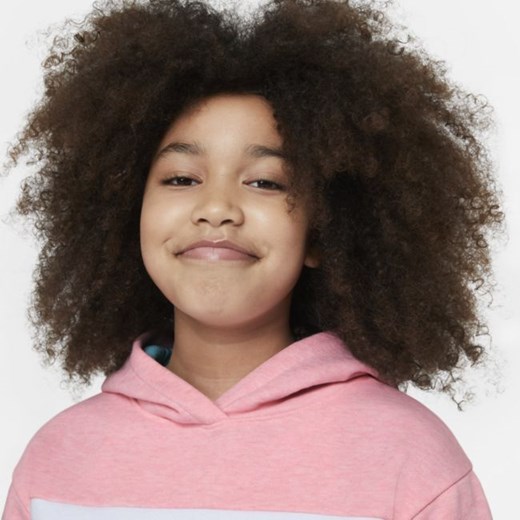 Bluza z kapturem dla dużych dzieci (dziewcząt) Jordan - Różowy Jordan XL Nike poland
