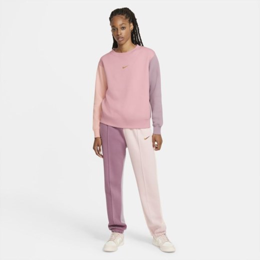 Bluza damska różowa Nike sportowa jesienna 