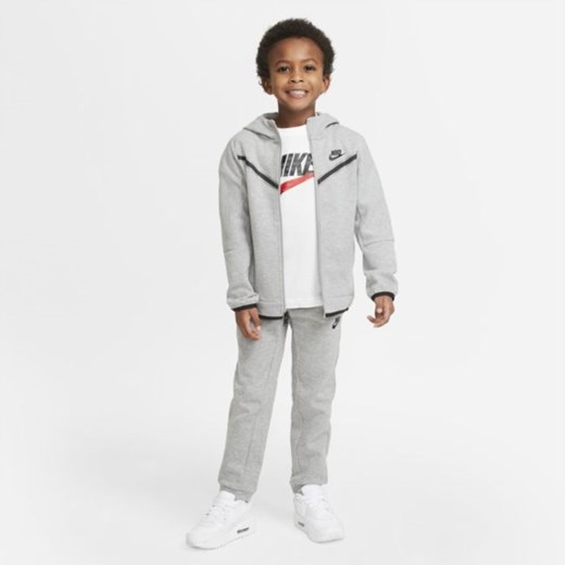 Zestaw bluza z kapturem i spodnie dla małych dzieci Nike Sportswear Tech Fleece Nike 37.5 Nike poland