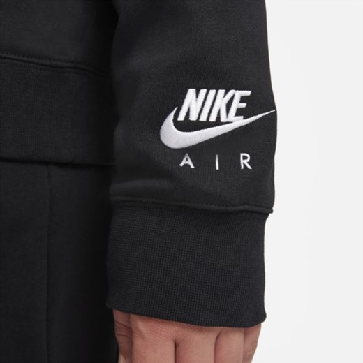 Damska bluza z kapturem Nike Air (duże rozmiary) - Czerń Nike 1X Nike poland