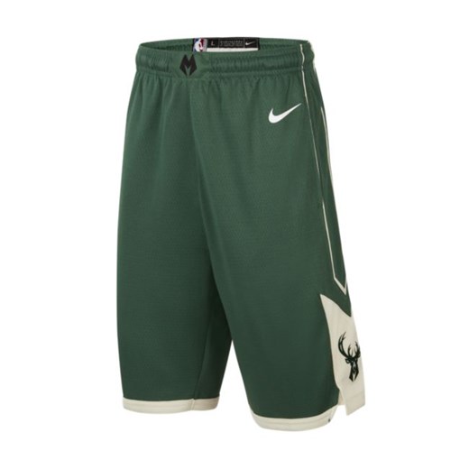 Spodenki dla dużych dzieci Nike NBA Swingman Milwaukee Bucks Icon Edition - Nike L Nike poland