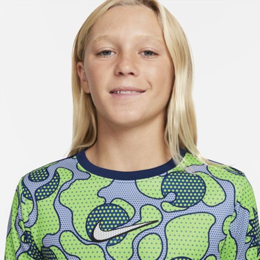 Koszulka piłkarska dla dużych dzieci Nike Dri-FIT - Zieleń Nike L Nike poland