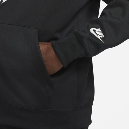 Męska bluza z kapturem i zamkiem na całej długości Nike Sportswear - Czerń Nike L Nike poland