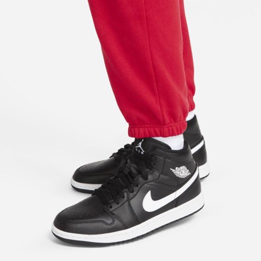 Damskie spodnie z dzianiny Jordan Essentials - Czerwony Jordan L Nike poland