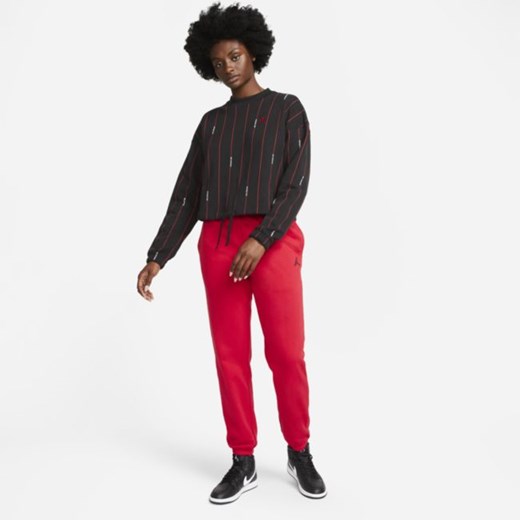 Damskie spodnie z dzianiny Jordan Essentials - Czerwony Jordan XL Nike poland