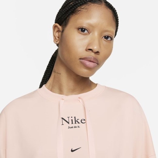 Damska bluza o skróconym kroju Nike Sportswear - Pomarańczowy Nike XL Nike poland