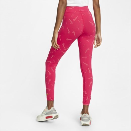 Damskie legginsy do tańca z wysokim stanem Nike Sportswear - Czerwony Nike L Nike poland
