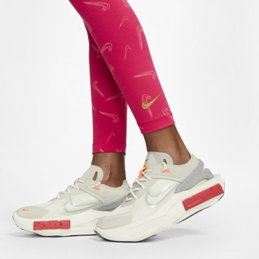 Damskie legginsy do tańca z wysokim stanem Nike Sportswear - Czerwony Nike M Nike poland