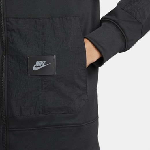 Męska dzianinowa bluza z kapturem i zamkiem na całej długości Nike Sportswear Nike S Nike poland