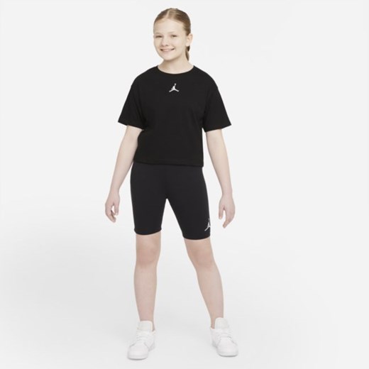 T-shirt dla dużych dzieci (dziewcząt) Jordan - Czerń Jordan M Nike poland