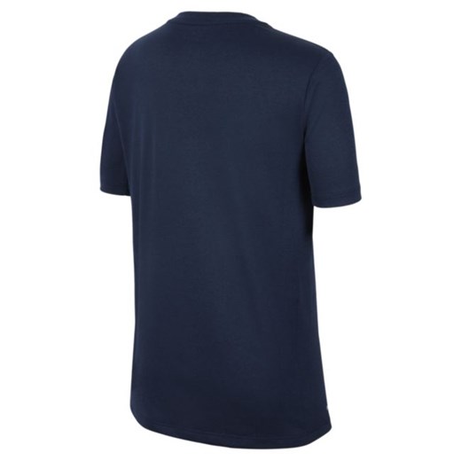 T-shirt do koszykówki dla dużych dzieci Jordan Dri-FIT Francja - Niebieski Jordan L Nike poland