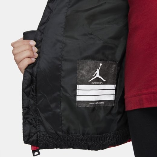 Kurtka puchowa dla małych dzieci Jordan - Czerń Jordan 37.5 Nike poland okazja