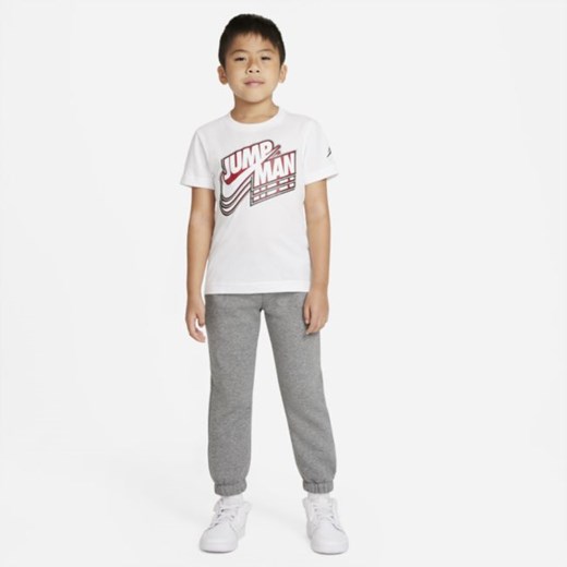 T-shirt dla małych dzieci Jordan Jumpman - Biel Jordan 36 Nike poland